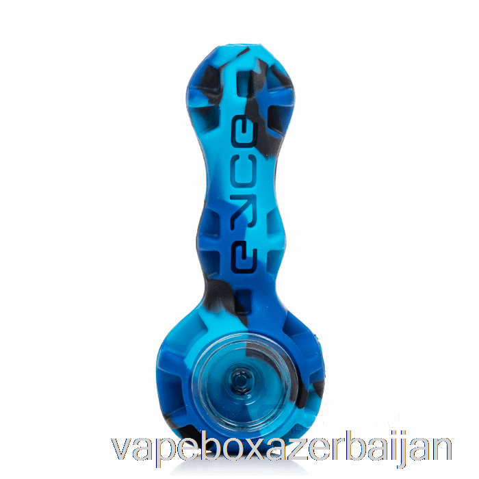 Vape Box Azerbaijan Eyce Silicone Spoon Winter (Black / Baby Blue / Blue)